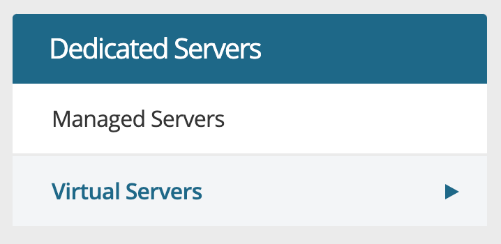 Virtual Server Selection